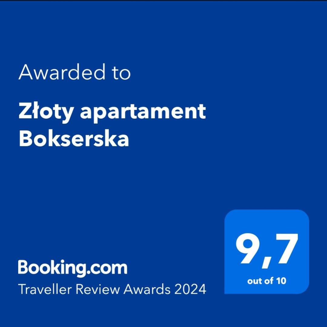 Zloty Apartament Bokserska 华沙 外观 照片
